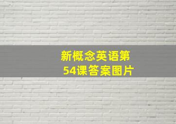 新概念英语第54课答案图片