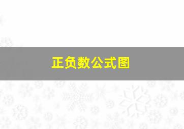 正负数公式图