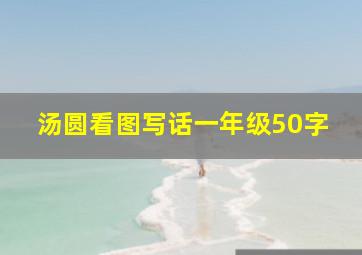 汤圆看图写话一年级50字