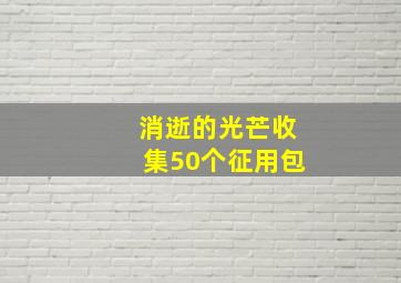 消逝的光芒收集50个征用包