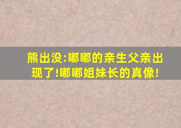 熊出没:嘟嘟的亲生父亲出现了!嘟嘟姐妹长的真像!