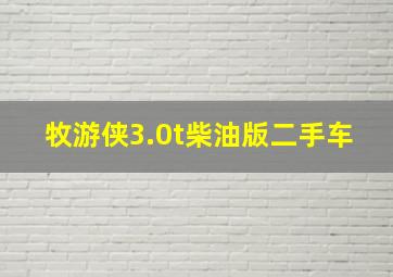 牧游侠3.0t柴油版二手车