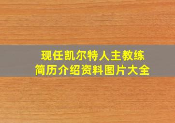 现任凯尔特人主教练简历介绍资料图片大全