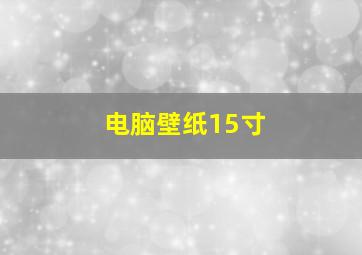 电脑壁纸15寸