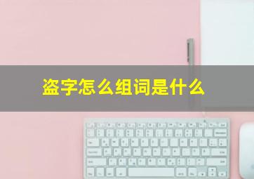 盗字怎么组词是什么