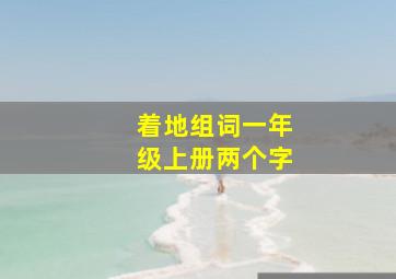 着地组词一年级上册两个字