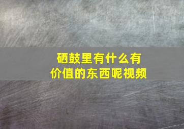 硒鼓里有什么有价值的东西呢视频