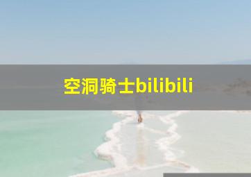 空洞骑士bilibili