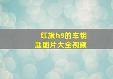 红旗h9的车钥匙图片大全视频