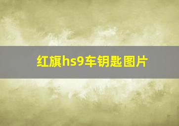 红旗hs9车钥匙图片