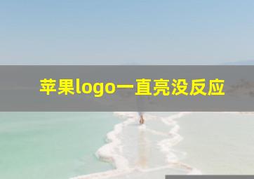 苹果logo一直亮没反应