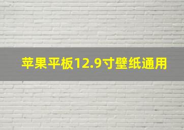 苹果平板12.9寸壁纸通用