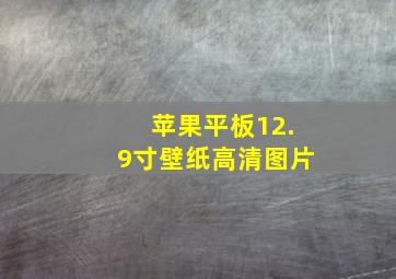 苹果平板12.9寸壁纸高清图片