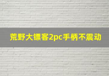 荒野大镖客2pc手柄不震动