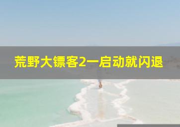 荒野大镖客2一启动就闪退