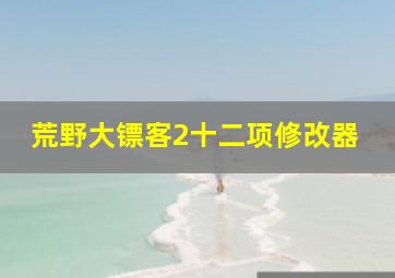 荒野大镖客2十二项修改器