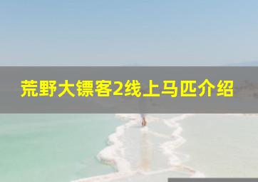 荒野大镖客2线上马匹介绍