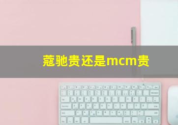 蔻驰贵还是mcm贵