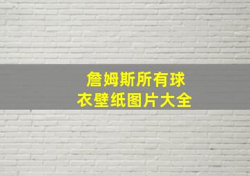 詹姆斯所有球衣壁纸图片大全