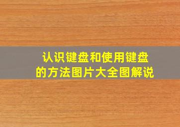 认识键盘和使用键盘的方法图片大全图解说