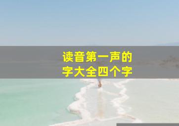 读音第一声的字大全四个字