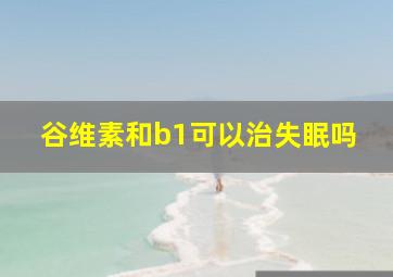 谷维素和b1可以治失眠吗