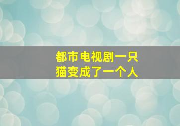 都市电视剧一只猫变成了一个人