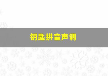 钥匙拼音声调