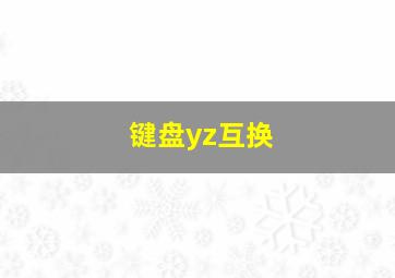 键盘yz互换