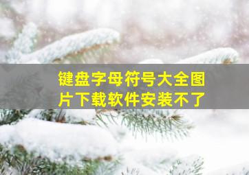 键盘字母符号大全图片下载软件安装不了