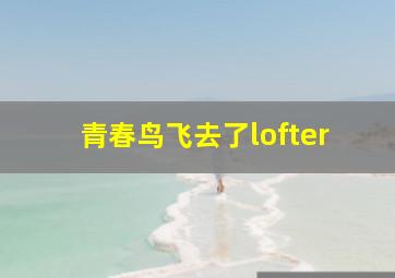 青春鸟飞去了lofter