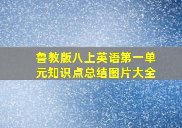 鲁教版八上英语第一单元知识点总结图片大全