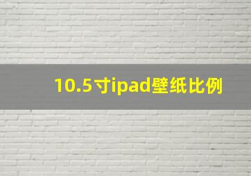 10.5寸ipad壁纸比例