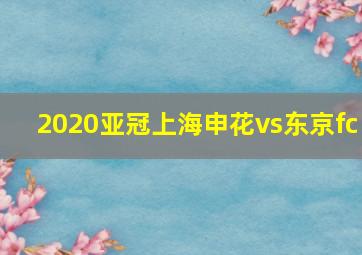 2020亚冠上海申花vs东京fc