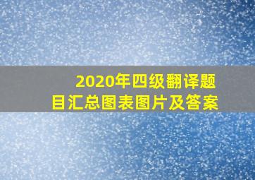 2020年四级翻译题目汇总图表图片及答案