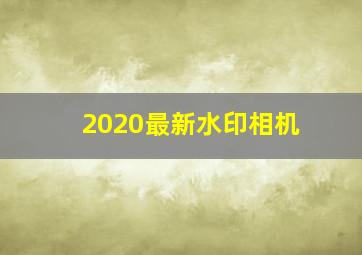 2020最新水印相机