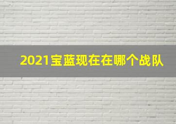 2021宝蓝现在在哪个战队