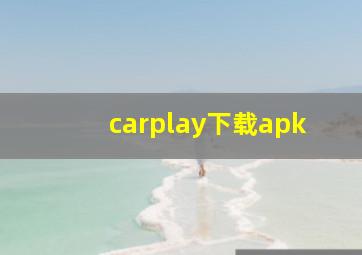 carplay下载apk