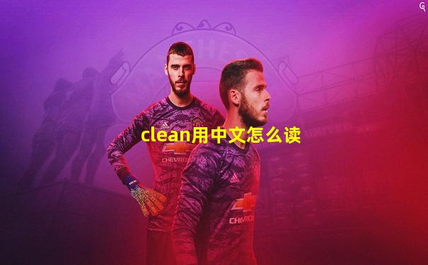 clean用中文怎么读