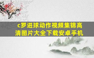 c罗进球动作视频集锦高清图片大全下载安卓手机