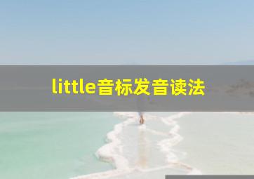 little音标发音读法