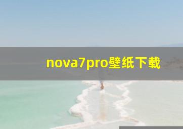 nova7pro壁纸下载