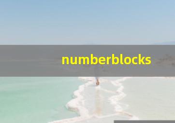 numberblocks