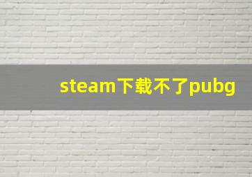 steam下载不了pubg