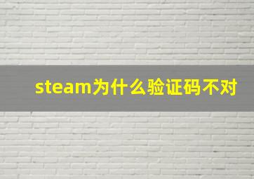 steam为什么验证码不对