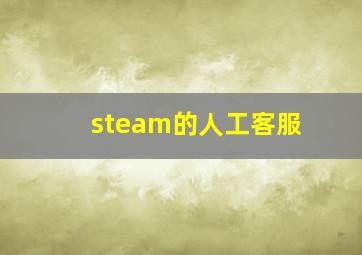 steam的人工客服