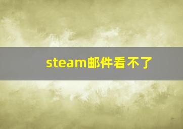 steam邮件看不了