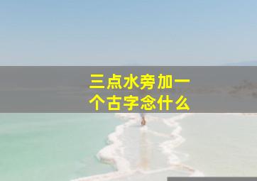 三点水旁加一个古字念什么