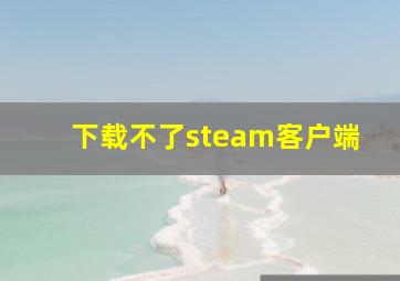 下载不了steam客户端