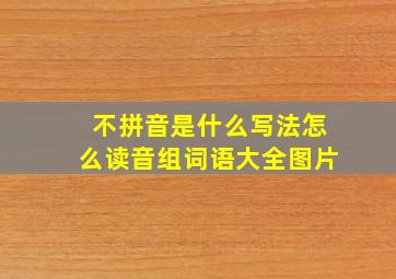 不拼音是什么写法怎么读音组词语大全图片